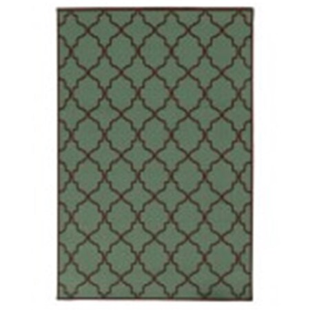 Sphinx By Oriental Weavers Oriental Weavers Riviera 4770A 9x13 Rectangle - Grey/ Brown-Polypropylene R4770A259396ST